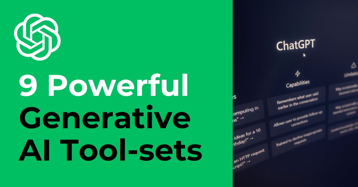 9 Powerful Generative AI Tool-sets for quick digital campaign execution in minutes!